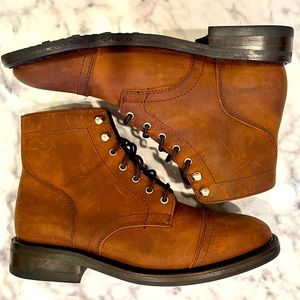 Thursday Boot Captain Mens Size 9: Arizona Adobe (Rugged & Resilient Leather)